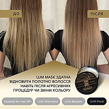 Набір "Професійний догляд за волоссям" - LUM (shm/250ml + h/balm/250ml + h/mask/200ml + hair/coc/50ml) — фото N18