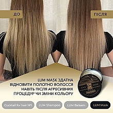 Набор "Профессиональный уход за волосами" - LUM (shm/250ml + h/balm/250ml + h/mask/200ml + hair/coc/50ml) — фото N18