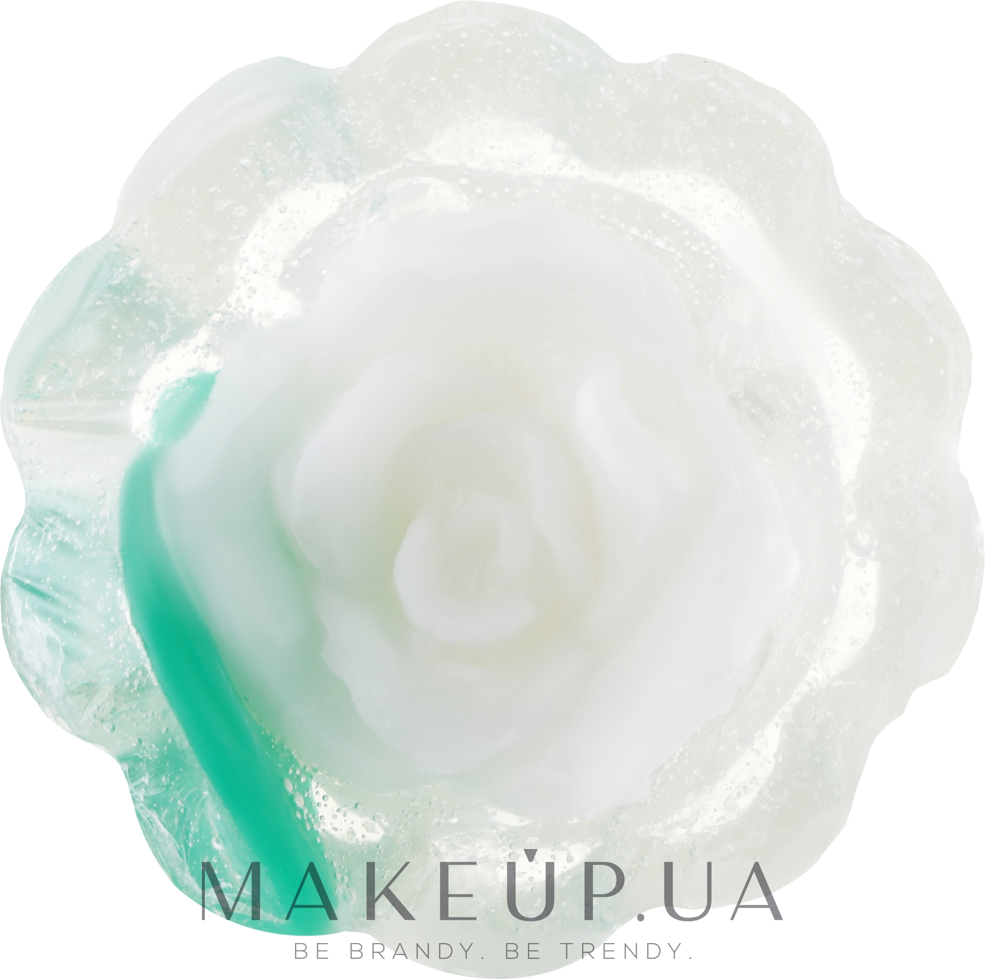 Глицериновое мыло "Роза", белая - Bulgarian Rose Soap — фото 20g