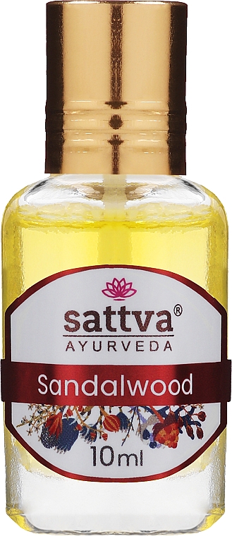 Sattva Ayurveda Sandalwood - Масляные духи — фото N1