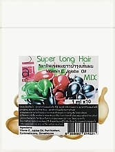 Капсули для волосся "Термозахист і від посічених кінчиків", жовті - A-Trainer Super Long Hair — фото N3