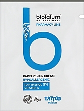 Швидкодіючий відновлюючий крем - bioTaTum Professional Pharmacy Line Rapid Repair Cream — фото N2