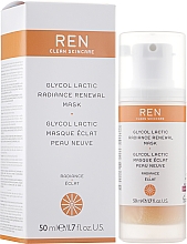 Маска для сияния кожи с гликолем и молочной кислотой - Ren Glycol Lactic Radiance Renewal Mask — фото N2