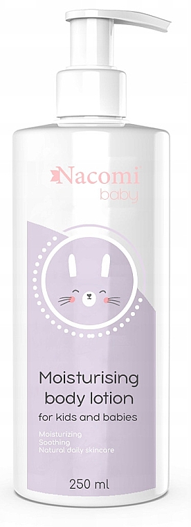 Зволожувальний лосьйон для тіла - Nacomi Baby Moisturising Body Lotion — фото N1