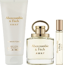 Abercrombie & Fitch Away Femme - Набір (edp/100ml + edp/15ml + b/lot/200ml) — фото N2