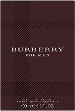 Burberry For Men - Туалетная вода — фото N2
