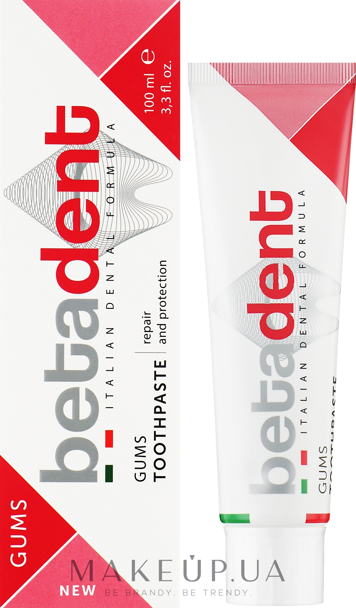Зубна паста "Gums" - Betadent Gums Toothpaste — фото 100ml