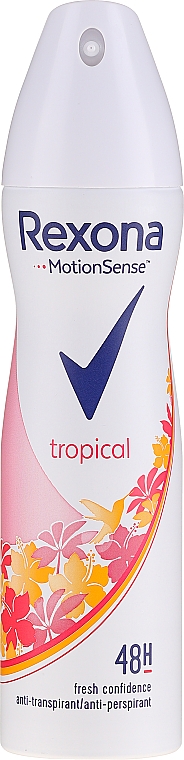Антиперспірант-спрей "Тропічний" - Rexona Antiperspirant Spray Tropical — фото N1