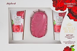 Набір - BioFresh Royal Rose Gift Set (f/cr/30ml + h/cr/30ml + soap/65g) — фото N1
