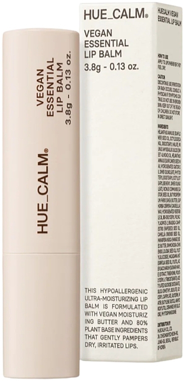 Бальзам для губ - Hue_Calm Vegan Essential Lip Balm  — фото N1