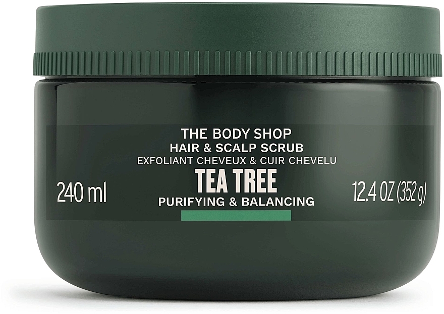 Скраб для волосся і шкіри голови "Чайне дерево" - The Body Shop Tea Tree Purifying & Balancing Hair & Scalp Scrub — фото N2