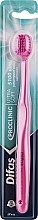 Духи, Парфюмерия, косметика Зубная щетка "Ultra Soft" 512568, розовая с розовой щетиной - Difas Pro-Clinic 5100