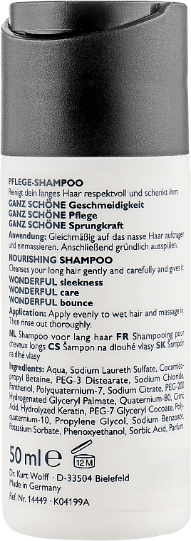 Шампунь для довгого волосся - Alcina Pretty Long Nourishing Shampoo — фото N2