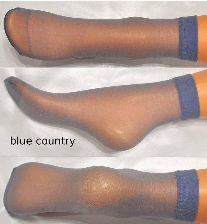 Шкарпетки жіночі "Bella" 20 Den, blue country - Veneziana — фото N2