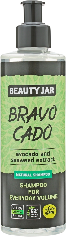 Шампунь для об'єму волосся "Bravo Cado" - Beauty Jar Shampoo For Hair Volume