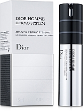 Сироватка для очей підтягуюча, зміцнююча чоловіча - Dior Homme Dermo System Eye Serum 15ml — фото N2