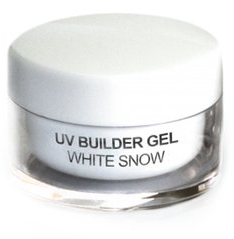 Конструирующий белый гель - Kodi Professional UV Builder Gel White Snow — фото N1