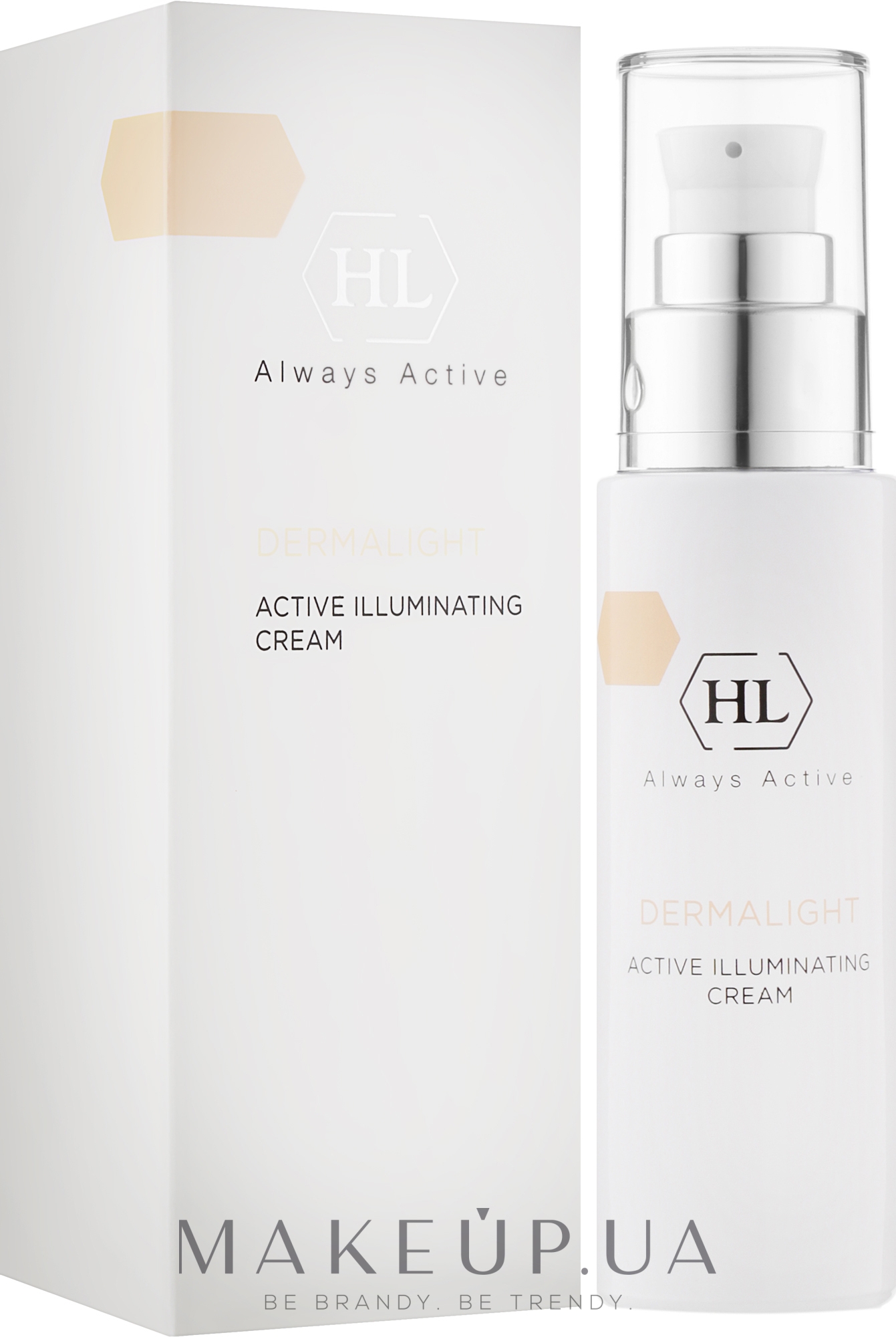 Активный осветляющий крем для лица - Holy Land Cosmetics Dermalight Active Illuminating Cream — фото 50ml