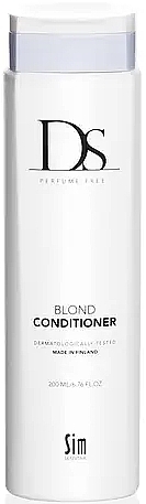 Кондиционер для светлых и седых волос - Sim Sensitive DS Blond Conditioner — фото N1