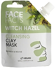 Духи, Парфюмерия, косметика Глиняная маска для лица с гамамелисом - Face Facts Witch Hazel Clay Face Mask 