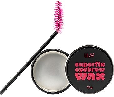 Віск для брів - Bogenia Eyebrow Styling Wax Super Fix Lilav LV401 — фото N1