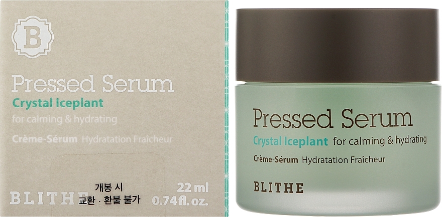 Сироватка для обличчя "Кришталевий лід" - Blithe Crystal Iceplant Pressed Serum — фото N2