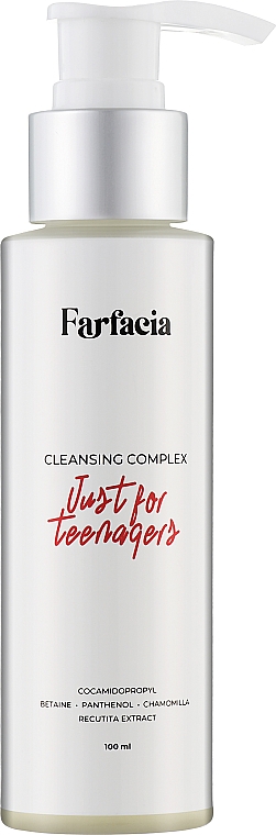 Гель для вмивання, для підлітків - Farfacia Just For Teenagers Cleansing Complex — фото N2