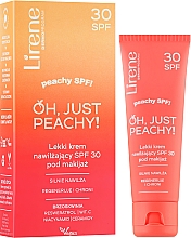 Легкий увлажняющий крем под макияж "Oh, Just Peachy!" SPF 30 - Lirene Light Spf 30 Moisturizing Cream Under Make-Up — фото N2
