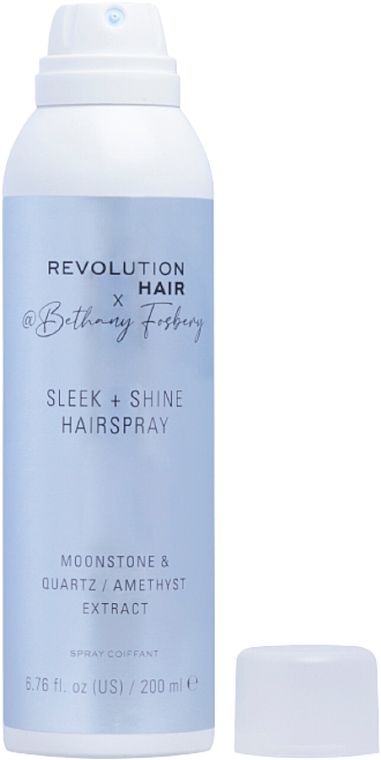 Лак для волосся - Revolution Haircare x Bethany Fosbery Sleek And Shine Hairspray — фото N2