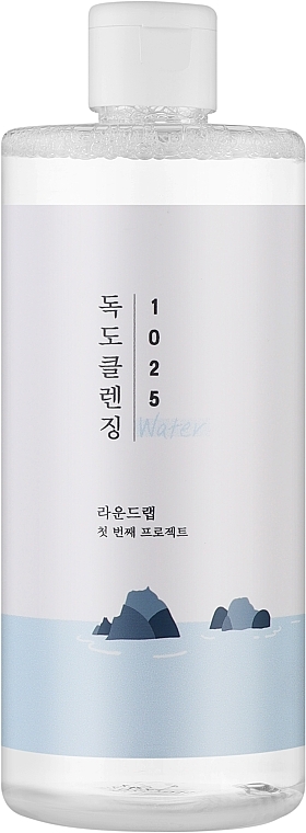 Очищающая вода для кожи лица - Round Lab 1025 Dokdo Cleansing Water — фото N1