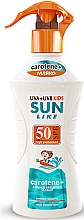 Духи, Парфюмерия, косметика Детское солнцезащитный спрей-молочко SPF 50 - Sun Like Kids Body Milk SPF 50