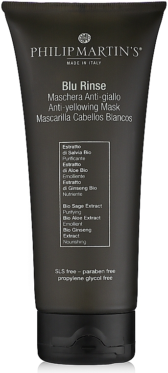 Маска для светлых волос - Philip Martin's Blu Rinse Anti-Yellowing Mask