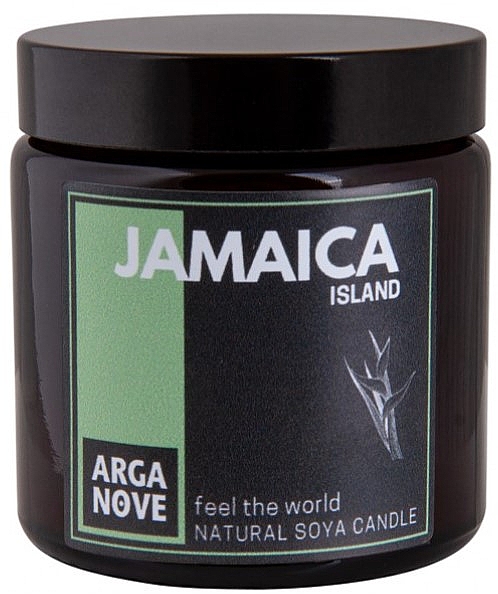 Натуральна соєва свічка "Ямайка" - Arganove Jamaica Natural Soya Candle — фото N1