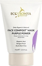 Духи, Парфюмерия, косметика Маска для лица - Eco by Sonya Face Compost Mask Purple Power