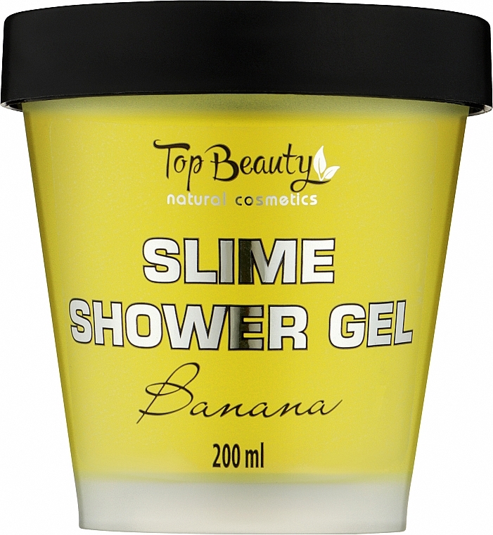 Слайм-гель для душа "Banana" - Top Beauty Slime Shower Gel — фото N1