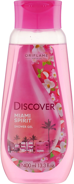 Oriflame Discover Miami Spirit Shower Gel - Гель для душа ...