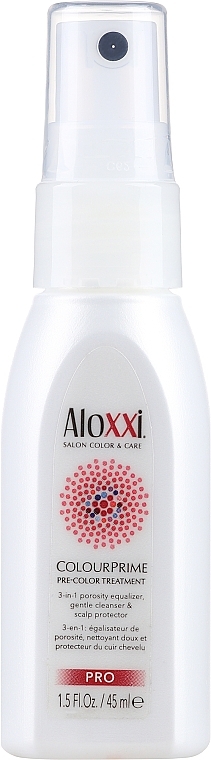 Спрей для волос перед окрашиванием - Aloxxi Colourprime Pre-Color Treatment (мини) — фото N1