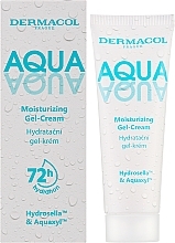 Зволожувальний гель-крем для обличчя - Dermacol Aqua Aqua Moisturizing Gel-Cream — фото N2