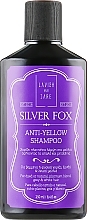 УЦЕНКА Шампунь против желтизны волос - Lavish Care Silver Fox Anti-Yellow Shampoo * — фото N1