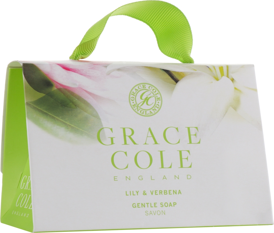 Набір - Grace Cole Gentle Soap Lily & Verbena (soap/2х75g) — фото N1