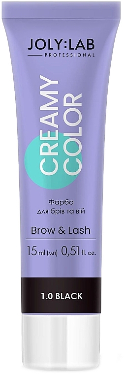 Краска для бровей и ресниц - Joly:Lab Creamy Color Brow & Lash — фото N1