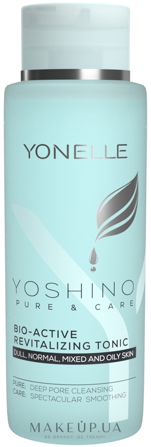 Биоактивный восстанавливающий тоник - Yonelle Yoshino Pure&Care Bio-Active Revitalizing Tonic — фото 400ml