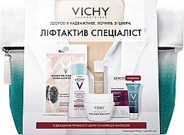 Парфумерія, косметика Набір - Vichy Liftactiv Specialist (mask/mini/2*6ml + cr/mini/15ml + micel/water/100ml + concealer(03)/mini/1ml + concentrate/mini/5ml + shm/mini/6ml)