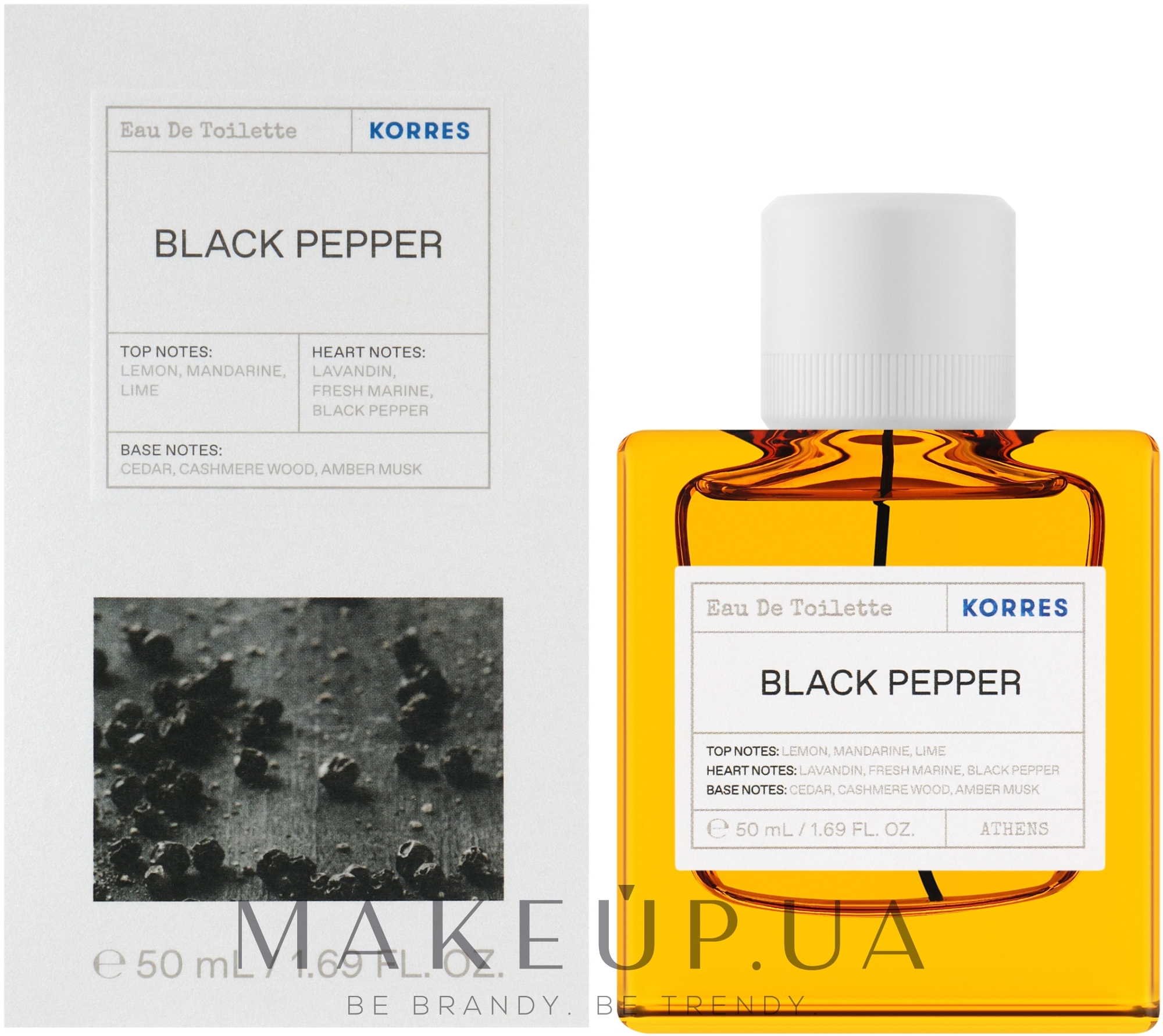 Korres Black Pepper - Туалетна вода — фото 50ml