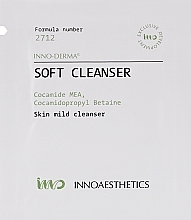 М'яка очищувальна піна - Innoaesthetics Inno-Derma Soft Cleanser (sachet) — фото N1