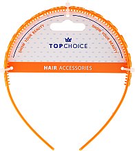 Парфумерія, косметика Обруч для волосся, 27918, помаранчевий - Top Choice