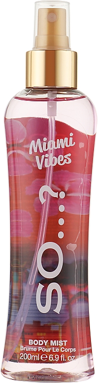 Спрей для тела - So…? Miami Vibes Body Mist — фото N3