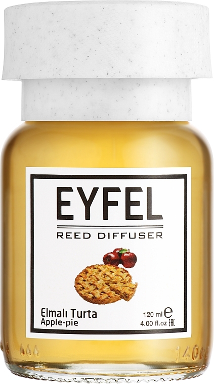 Аромадиффузор "Яблочный пирог" - Eyfel Perfume Reed Diffuser Apple Pie — фото N1