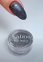 Пудра для ногтей - Kabos Flash Effect — фото N3