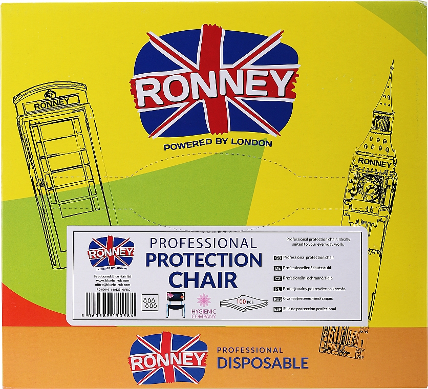 Чехлы на парикмахерский стул - Ronney Professional Protection Chair Cover — фото N1